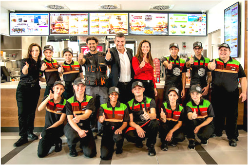 lavoro burger king